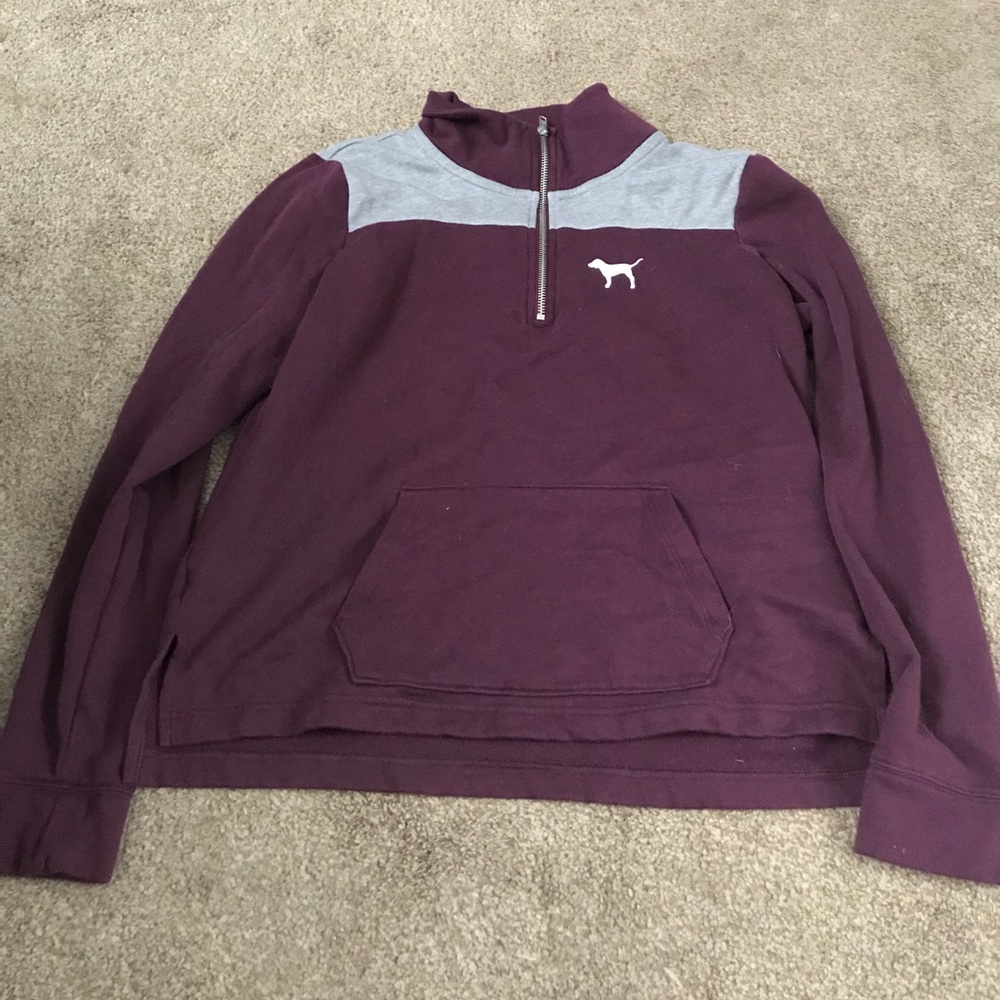 Pink Victoria secret pull over